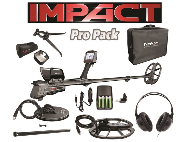 Nokta Impact Metal Detector (Pro Pack)