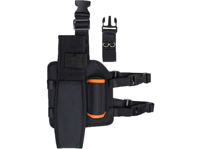 Quest DLP Combination Probe and Digger Holster fits Garrett Pro Pinpointer, Minelab Pro-find, White's TRX and Quest XPointer pin-pointer metal detectors
