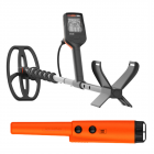 Quest X10 Pro metal detector with XPointer land probe