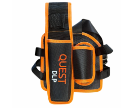 Quest DLP Combination Probe and Digger Holster fits Garrett Pro Pinpointer, Minelab Pro-find, White's TRX and Quest XPointer pin-pointer metal detectors